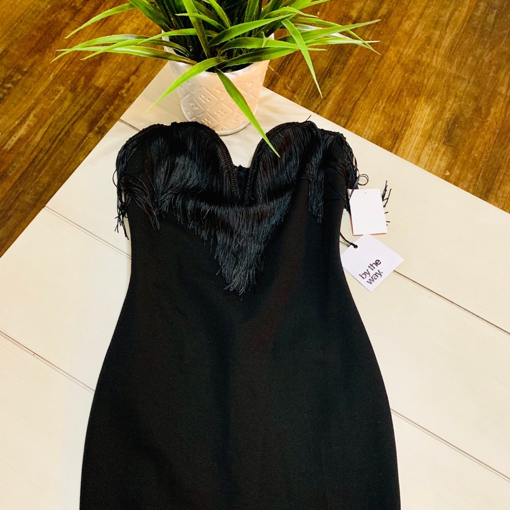 BY THE WAY black mini dress